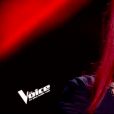 Estelle dans "The Voice 8" sur TF1, le 16 mars 2019.