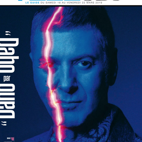Etienne Daho en couverture de TéléObs, en kiosques le 14 mars 2019.