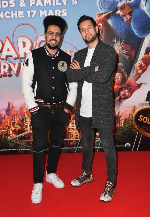 Dako et Odah - Avant-première du film "Le Parc des Merveilles" au cinéma Gaumont-Opéra à Paris. Le 17 mars 2019 © Coadic Guirec / Bestimage 17/03/2019 - Paris