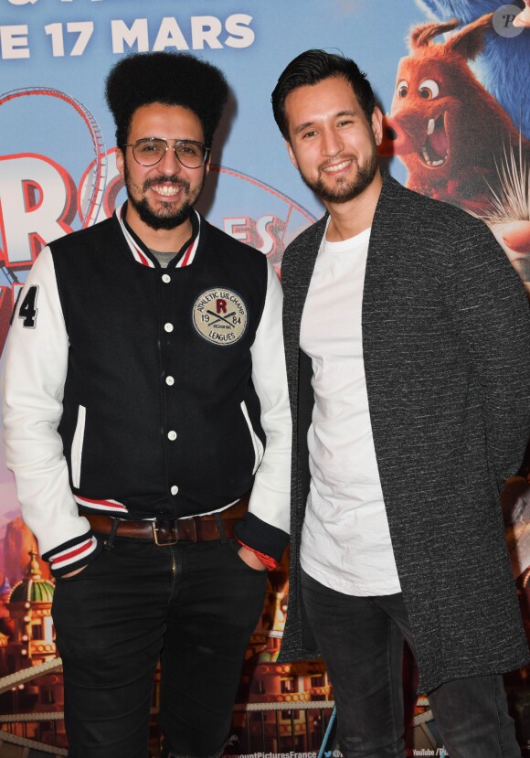 Dako et Odah - Avant-première du film "Le Parc des Merveilles" au cinéma Gaumont-Opéra à Paris. Le 17 mars 2019 © Coadic Guirec / Bestimage 17/03/2019 - Paris