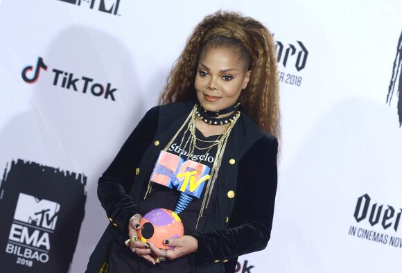 Janet Jackson en Espagne, le 4 novembre 2018.