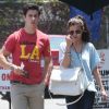Selena Gomez et David Henrie à Hollywood, le 8 juin 2013.