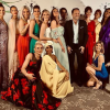 Arthur entouré de toutes les Miss au gala des Bonnes fées le 20 mars 2019.