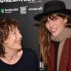 Jane Birkin et sa fille Lou Doillon - Ouverture de la rétrospective Jane Birkin à la cinémathèque française à Paris le 25 janvier 2017 . © Veeren/Bestimage