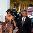 Barack Obama et Michelle Obama en visite officielle en Afrique en 2013.
