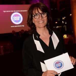 Exclusif - Carole Rousseau à la 9e édition du gala de l'association "Sauveteurs Sans Frontières" au palais d'Iena à Paris le 25 mars 2019. Pour la cause, A. Abitan et F. Berleand ont mis en vente leur veste respective. "Sauveteurs Sans Frontières" est une association fondée en 2000 qui a pour mission de porter assistance à des personnes en danger dans le monde entier. Son credo : "Qui sauve une vie, sauve l'humanité".