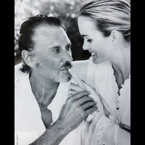 Laeticia et Johnny Hallyday sur Instagram
