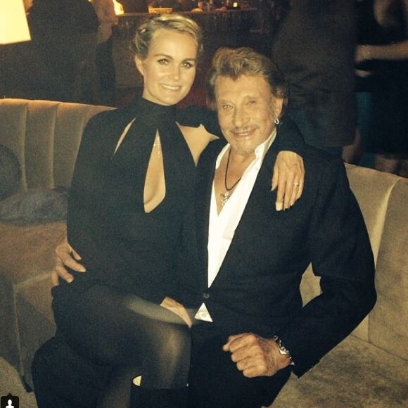 Laeticia et Johnny Hallyday sur Instagram le 28 novembre 2013.