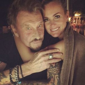 Laeticia et Johnny Hallyday sur Instagram le 15 juin 2017.
