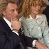 Mariage de Johnny et Laeticia Hallyday célébré le 25 mars 1996 à Neuilly-sur-Seine par Nicolas Sarkozy. Images diffusées dans le documentaire "Johnny - Laeticia, à la vie à la mort" proposé le 11 juin 2018 par BFMTV.