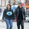 Exclusif - Isabella Cruise et son mari Max Parker à Londres. Le 18 septembre 2017.