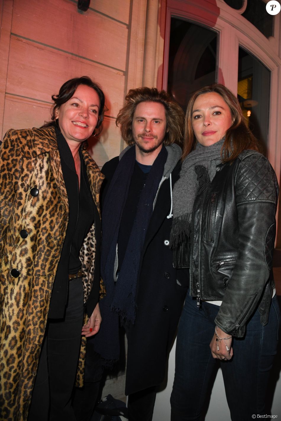 Cendrine Dominguez Jean Baptiste Shelmerdine Et Sandrine Quetier Soiree Du 10eme Anniversaire De L Agence Audiovisiuelle Flair Production A L Hotel Le Marois Purepeople