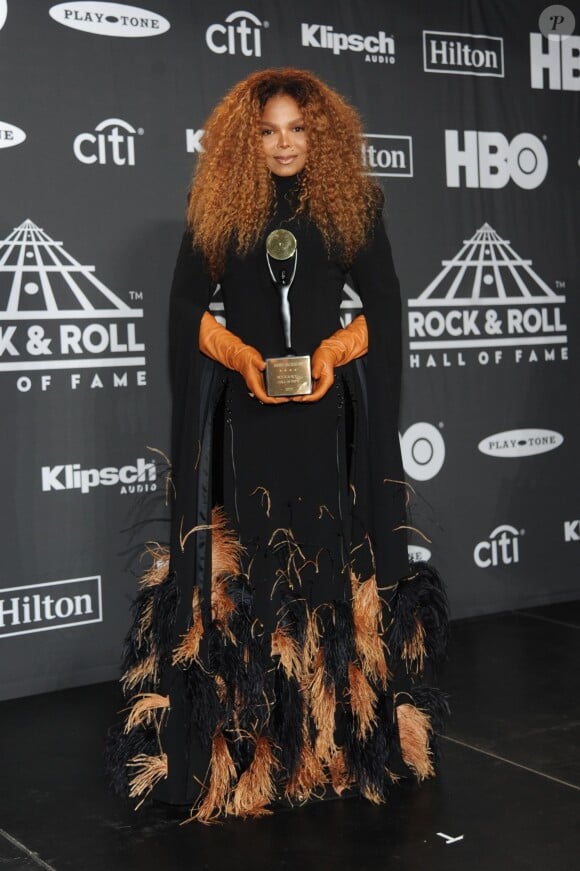Janet Jackson à la soirée Rock & Roll Hall Of Fame Induction au Barclays Center dans le quartier de Brooklyn à New York, le 29 mars 2019.