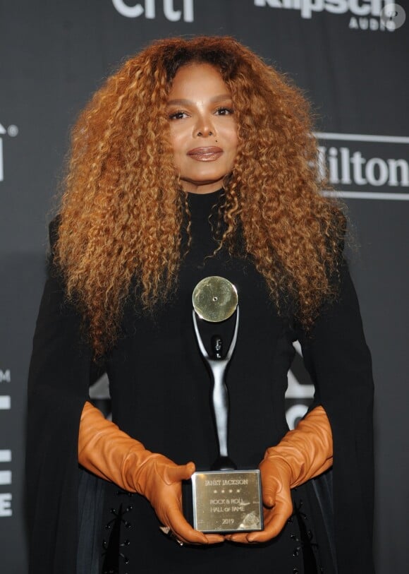 Janet Jackson à la soirée Rock & Roll Hall Of Fame Induction au Barclays Center dans le quartier de Brooklyn à New York, le 29 mars 2019.