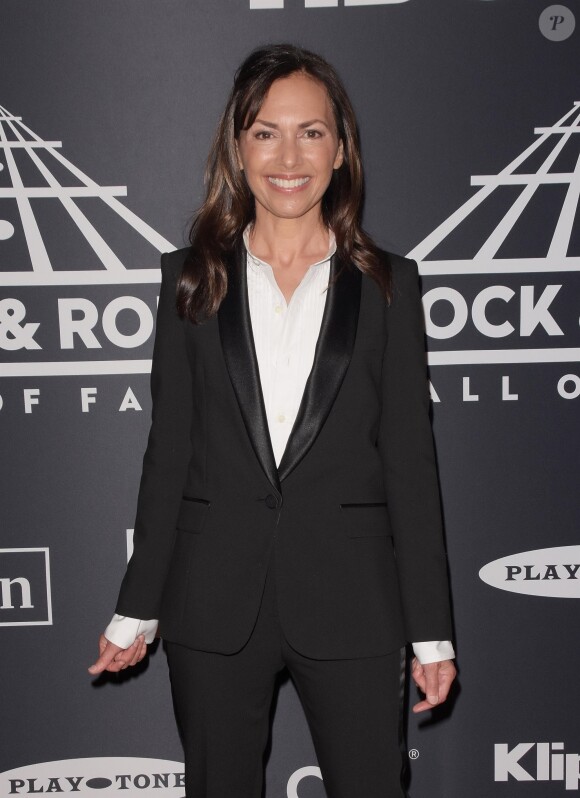 Susanna Hoffs à la soirée Rock & Roll Hall Of Fame Induction au Barclays Center dans le quartier de Brooklyn à New York, le 29 mars 2019.