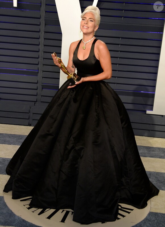 Lady Gaga aux Oscar à Los Angeles, le 24 février 2019.