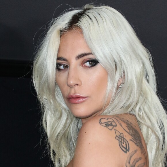 Lady Gaga au photocall de la soirée des GRAMMY Awards au Staples Center de Los Angeles le 10 février, 2019.