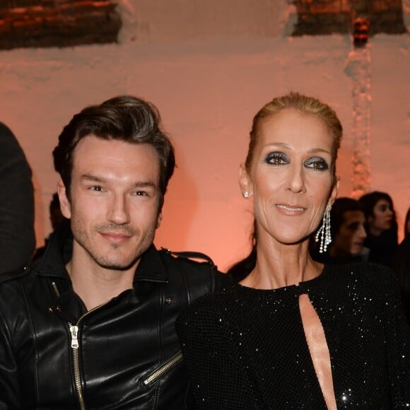 Céline Dion, Pepe Munoz au défilé de mode Haute-Couture printemps-été 2019 "Alexandre Vauthier" à Paris. Le 22 janvier 2019 © CVS-Veeren / Bestimage