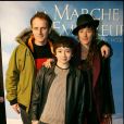 Romane Bohringer, Charles Berling, Jules Sitruk - Avant-première du film "La marche de l'empereur" au cinéma Gaumont Ambassade, à Paris, le 17 janvier 2005.