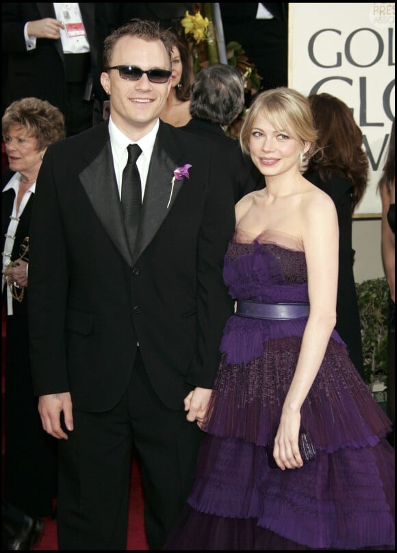 HEATH LEDGER ET MICHELLE WILLIAMS - 63 EME CEREMONIE DES GOLDEN GLOBE AWARDS 2006 January 16, 2006: The 63rd Annual Golden Globe Awards held at the Beverly Hilton Hotel in Los Angeles, California. Among those attending: Heath Ledger and Michelle Williams.16/01/2006 - Los Angeles