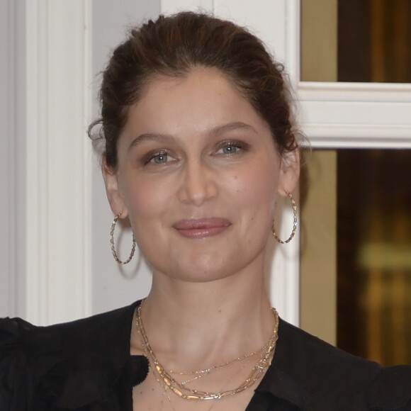 Laetitia Casta lors du photocall du film "l'homme fidèle" à l'hôtel St Regis à Rome le 5 avril 2019.