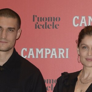 Laetitia Casta, Louis Garrel lors du photocall du film "l'homme fidèle" à l'hôtel St Regis à Rome le 5 avril 2019.