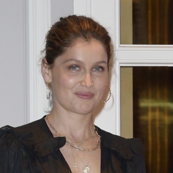 Laetitia Casta lors du photocall du film "l'homme fidèle" à l'hôtel St Regis à Rome le 5 avril 2019.