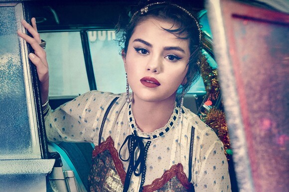 Selena Gomez pose pour la campagne de pub de la marque Coach. Photo publiée en novembre 2018.