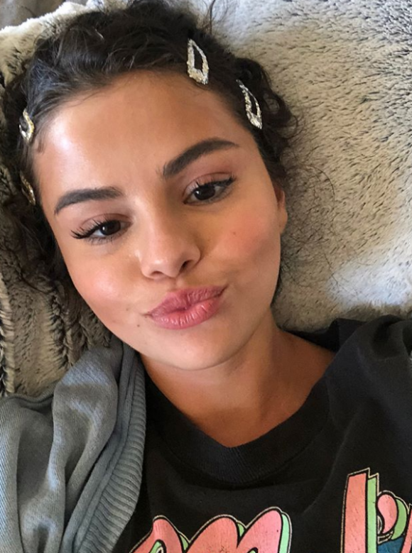 Selena Gomez sur une photo publiée en août 2018.
