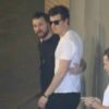 Exclusif - Le chanteur canadien Shawn Mendes à la sortie de son hôtel à Barcelone, Espagne, le 26 mars 2019.