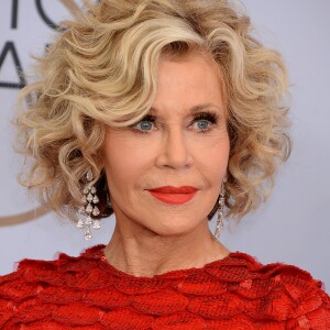 Jane Fonda - Photocall - 25ème cérémonie annuelle des Screen Actors Guild Awards au Shrine Audritorium à Los Angeles, le 27 janvier 2019.