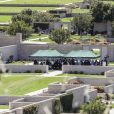 Exclusif - Obsèques du rappeur assassiné Nipsey Hussle au cimetière de Forest Lawn à Los Angeles le 12 avril 2019.