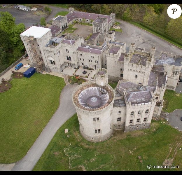 Le château Gosford, utilisé pour tourner la série "Game of Thrones", en vente en Irlande du Nord.