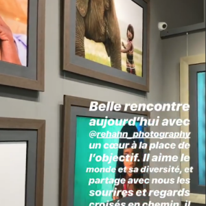 Laeticia Hallyday sur Instagram, le 15 avril 2019. Voyage au Vietnam avec ses filles, Jade et Joy. Elles ont visité l'association de Laeticia Hallyday et Hélène Darroze "La bonne étoile", qui vient en aide aux orphelins vietnamiens.