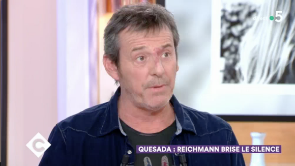 Jean-Luc Reichmann s'exprime sur l'affaire Quesada du nom de l'ancien candidat des "12 coups de midi" (TF1) le 15 avril 2019 à l'antenne de "C à vous" (France 5).