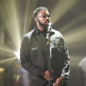 Damso (Album rap : Lithopédion) lors de la cérémonie des 34e Victoires de la Musique à la Seine Musicale, Boulogne Billancourt le 8 février 209. © Coadic Guirec / Bestimage