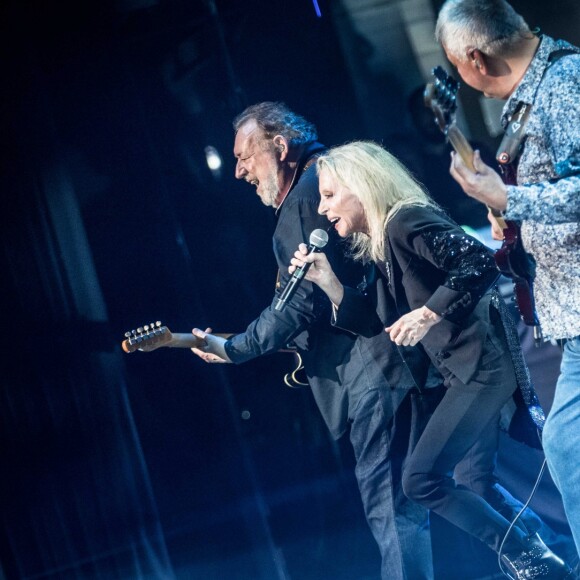 Exclusif - Véronique Sanson en concert au palais des congrès de Tours pour la première date de sa tournée "Dignes, Dingues, Donc..." le 3 avril 2019. © Cyril Moreau / Bestimage