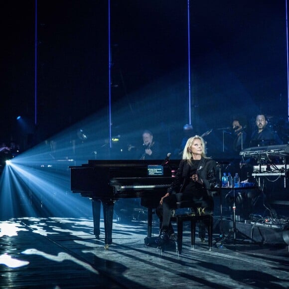 Exclusif - Véronique Sanson en concert à la Cité des congrès de Nantes pour la seconde date de sa tournée "Dignes, Dingues, Donc..." le 4 avril 2019. © Cyril Moreau/Bestimage