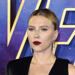 Scarlett Johansson à la première de "Avengers: Endgame" au cinéma Picture House Central à Londres, le 10 avril 2019.