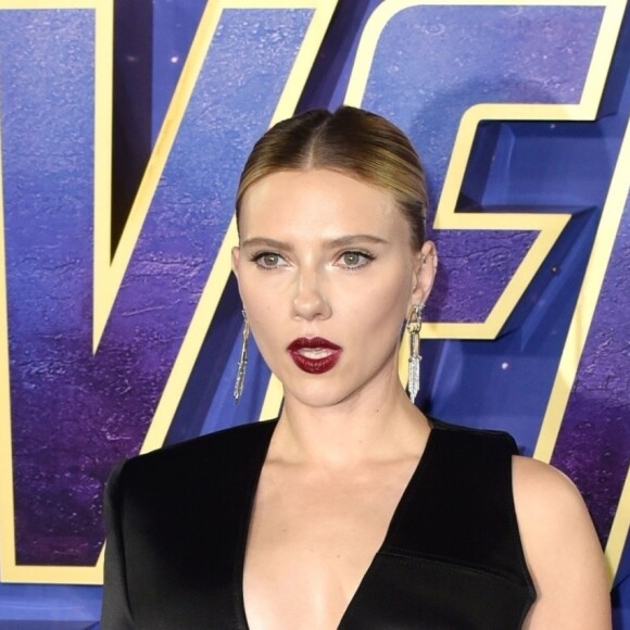 Scarlett Johansson à la première de "Avengers: Endgame" au cinéma Picture House Central à Londres, le 10 avril 2019.