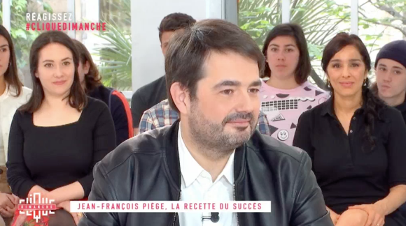 Jean-François Piège ému en entendant son épouse Elodie parler de lui. Emission "Clique" sur Canal+/ Avril 2019.