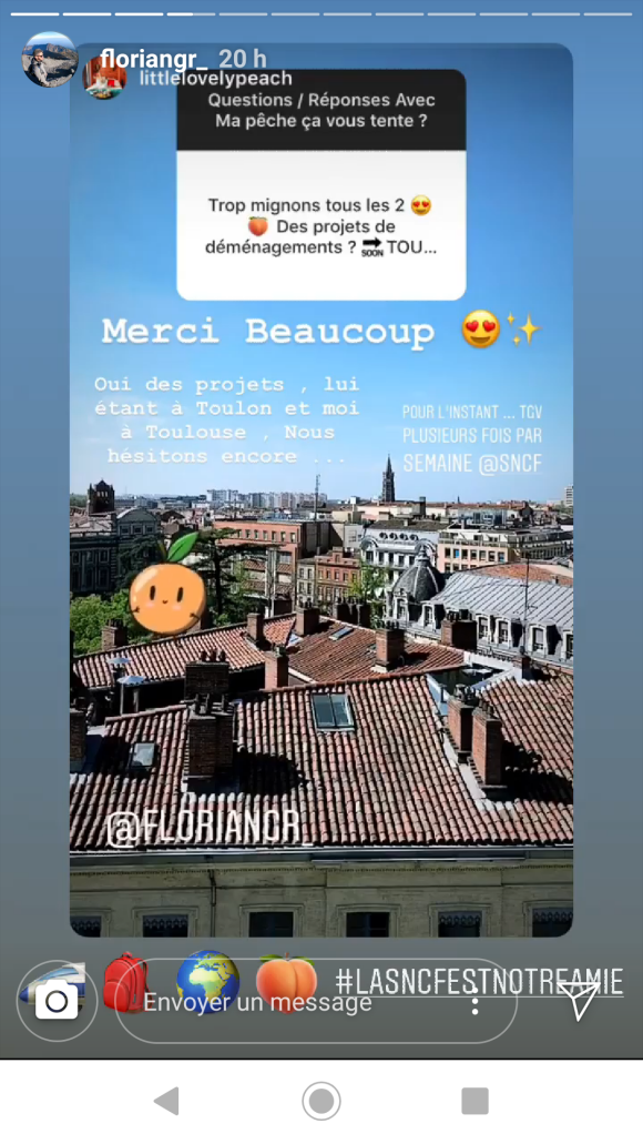 La petite amie de Florian de "Mariés au premier regard 2" répond aux questions des internautes sur Instagram, 22 avril 2019