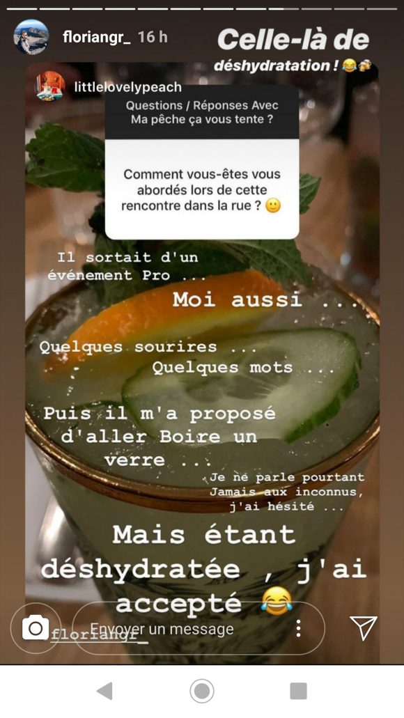 La petite amie de Florian de "Mariés au premier regard 2" répond aux questions des internautes sur Instagram, 22 avril 2019