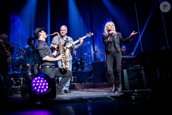 Exclusif - Véronique Sanson en concert au palais des congrès de Tours pour la première date de sa tournée "Dignes, Dingues, Donc..." le 3 avril 2019. © Cyril Moreau / Bestimage
