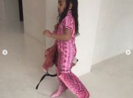 North West pique dans le dressing de sa mère Kim Kardashian