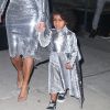 Kim Kardashian et sa fille North West à New York, le 5 septembre 2016.