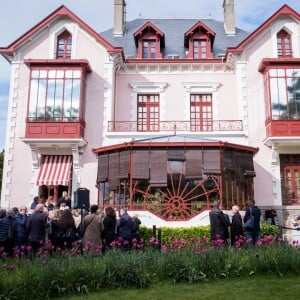 Le prince Albert II de Monaco lors de l'inauguration de l'exposition Grace de Monaco, princesse en Dior le 25 avril 2019 à Granville, à la villa Les Rhumbs qui abrite le musée Christian Dior. © Cyril Moreau/Bestimage