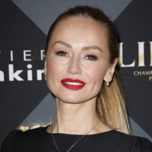 Adriana Karembeu au photocall de la 15ème édition Top Model Belgium au Lido à Paris, France, le 3 février 2019. © Marc Ausset-Lacroix/Bestimage