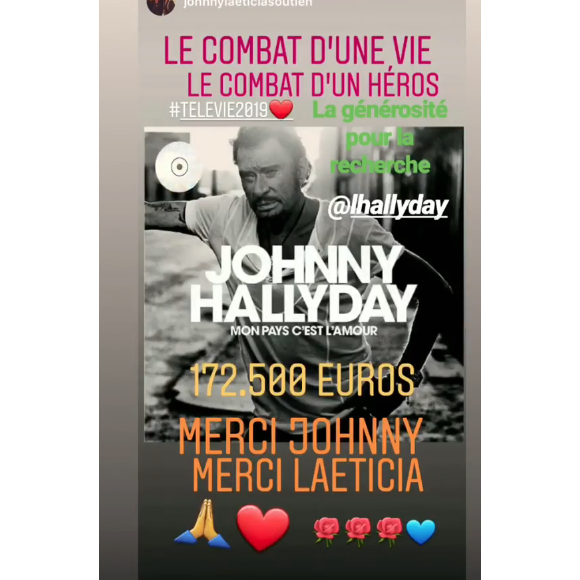 Laeticia Hallyday sur Instagram, le 27 avril 2019.