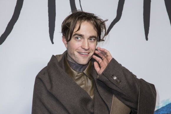 Robert Pattinson lors du photocall du défilé Christian Dior Homme automne hiver 2019/2020 au Champs de Mars à Paris le 18 janvier 2019. © Olivier Borde / Bestimage